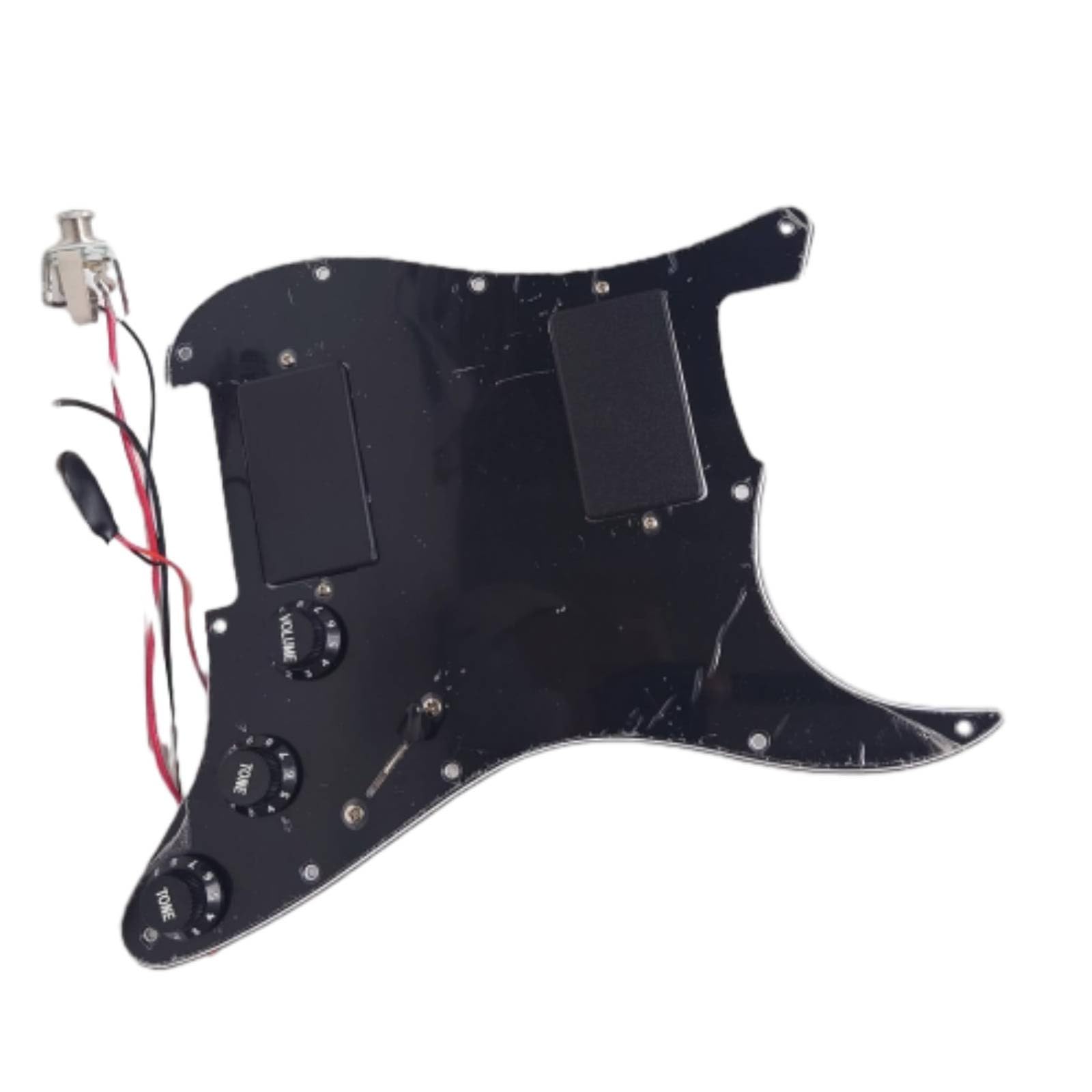 Battipenna Precablato Per Chitarra Fender Con Doppi Humbucker | Pickguard HH Attivo Yumiya