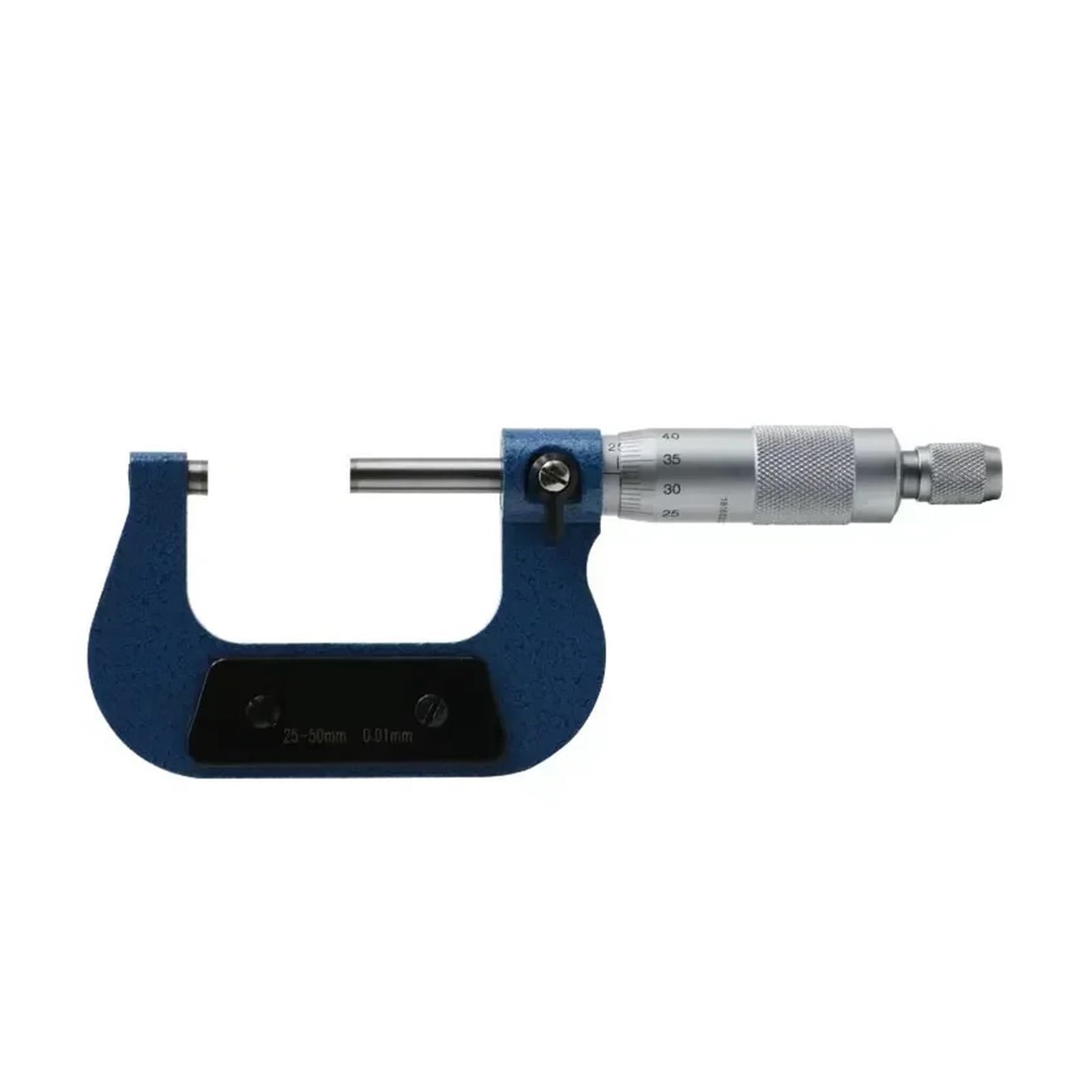 Mikrometr 0,01 mm, średnica zewnętrzna 25-50 mm, mikrometryczny przyrząd pomiarowy, miernik mechaniczny