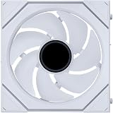 Lian Li UNI FAN SL-INF WIRELESS 120mm White | Triple Pack PWM Case Fans With Controller, ARGB Lighting & Infinity Mirror, Interlocking Design, High Airflow, Quiet Operation - 9