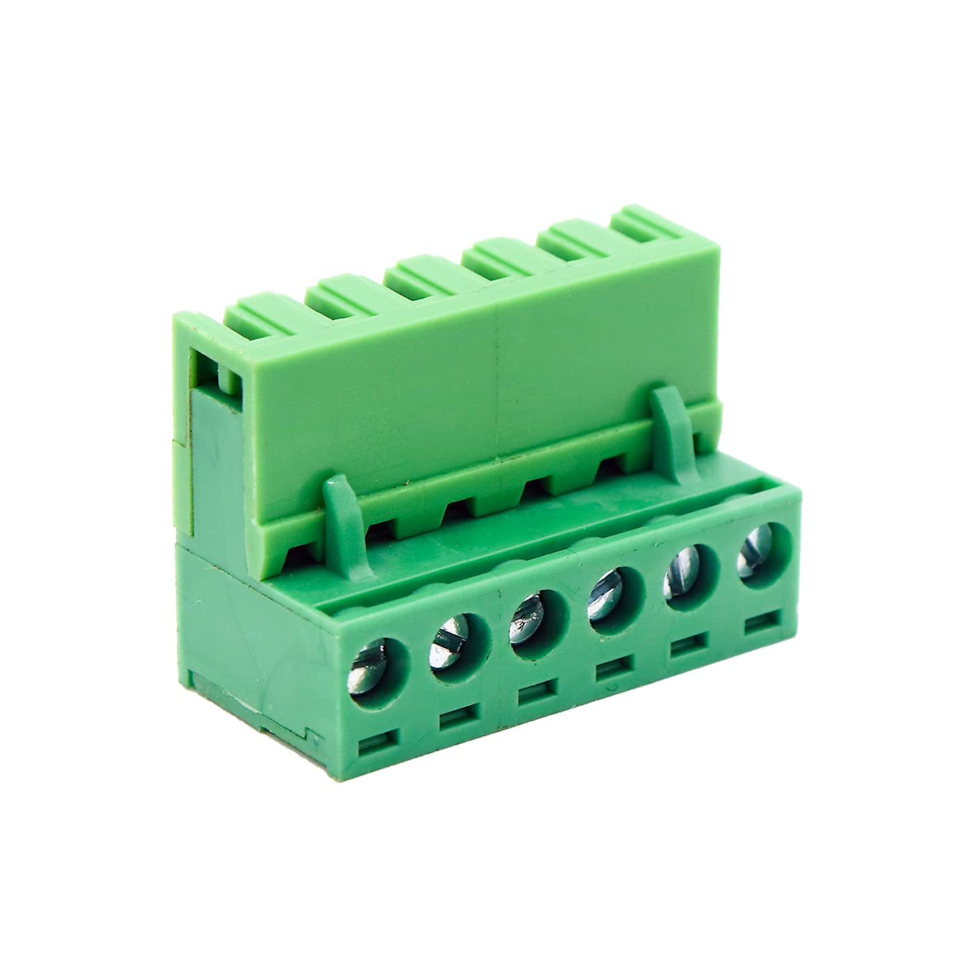 Electronic Spices Male and Female 6 Pin 5.08mm Pitch Pluggable Terminal Block Connector Pair of 10 (2EDGR-5.08-6P and 2EDGK-5.08-6P)-image-13