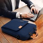 Sac à manches pour ordinateur portable de 13-13.3 pouces MacBook Air/Pro 13 1 cm iPad Pro/Air 12.9 1 cm iPad Pro MacBook Neo A18, Sac de couverture pour ordinateur portable léger imperméable, bleu marine