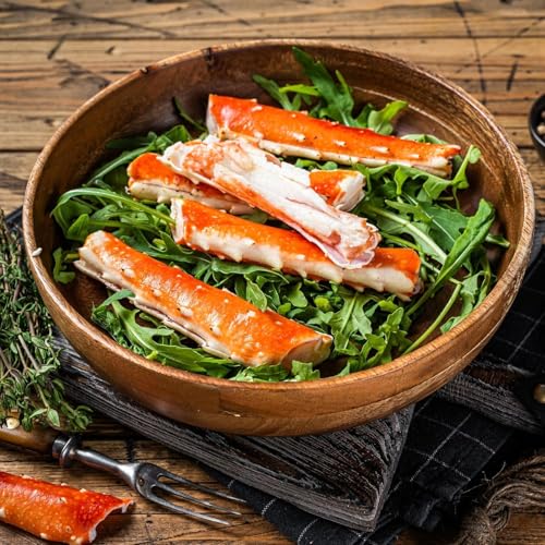 Colossal Red King Crab Leg Splits – Pre-Split for Easy Prep, Fully Cooked & Flash Frozen – Premium Wild-Caught Crab from Norway – 1 lb Pack - Thumbnail 3