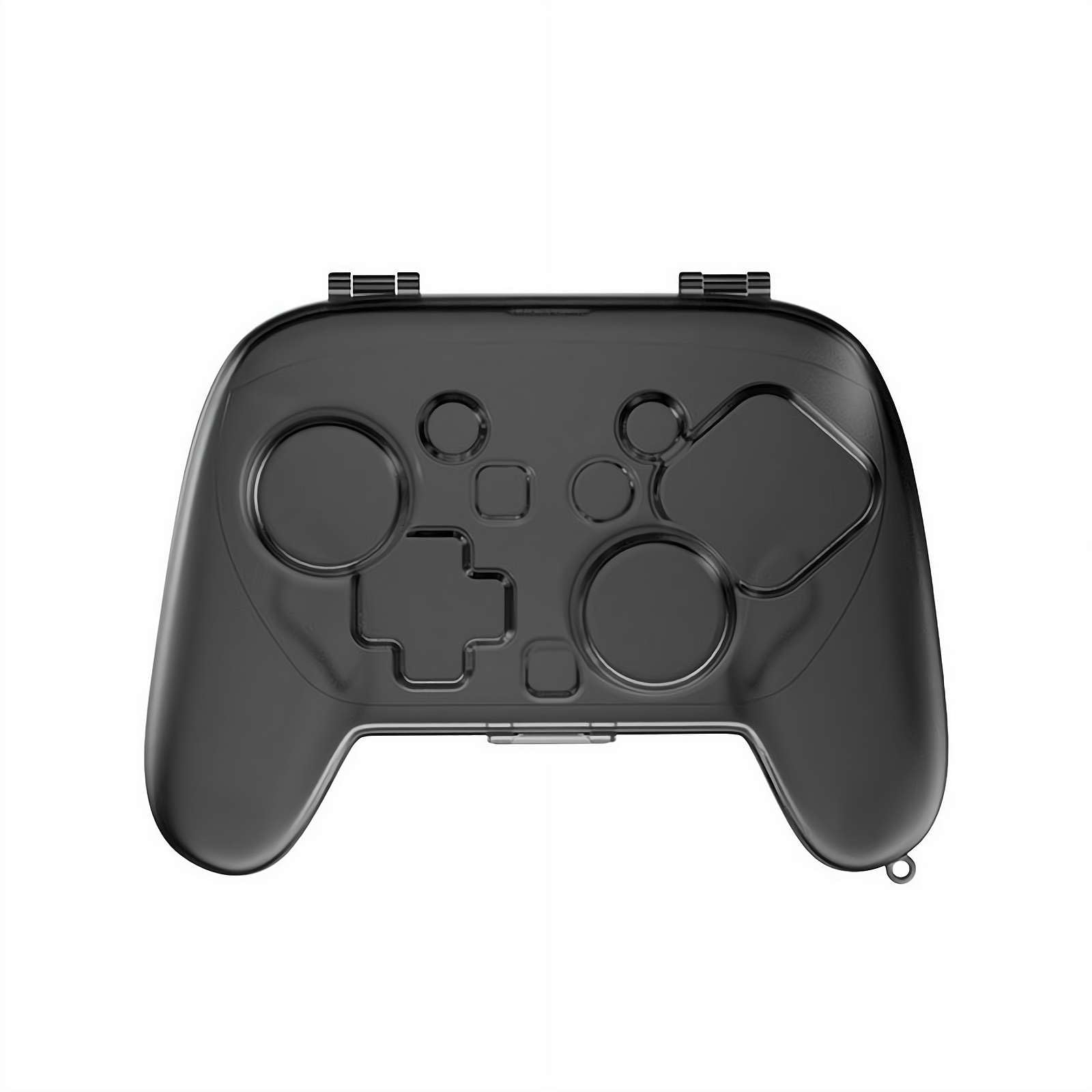 Amazon.co.jp: for Switch 2 Proコン用 ハードケース 半透明ブラック
