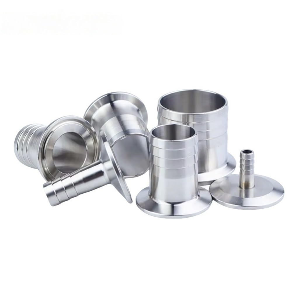 Złącze węża z kolcami, Króciec do węża sanitarnego SS304 do zacisku Tri Clamp 1,5/2 cala w wielu rozmiarach(64mmx45mm)