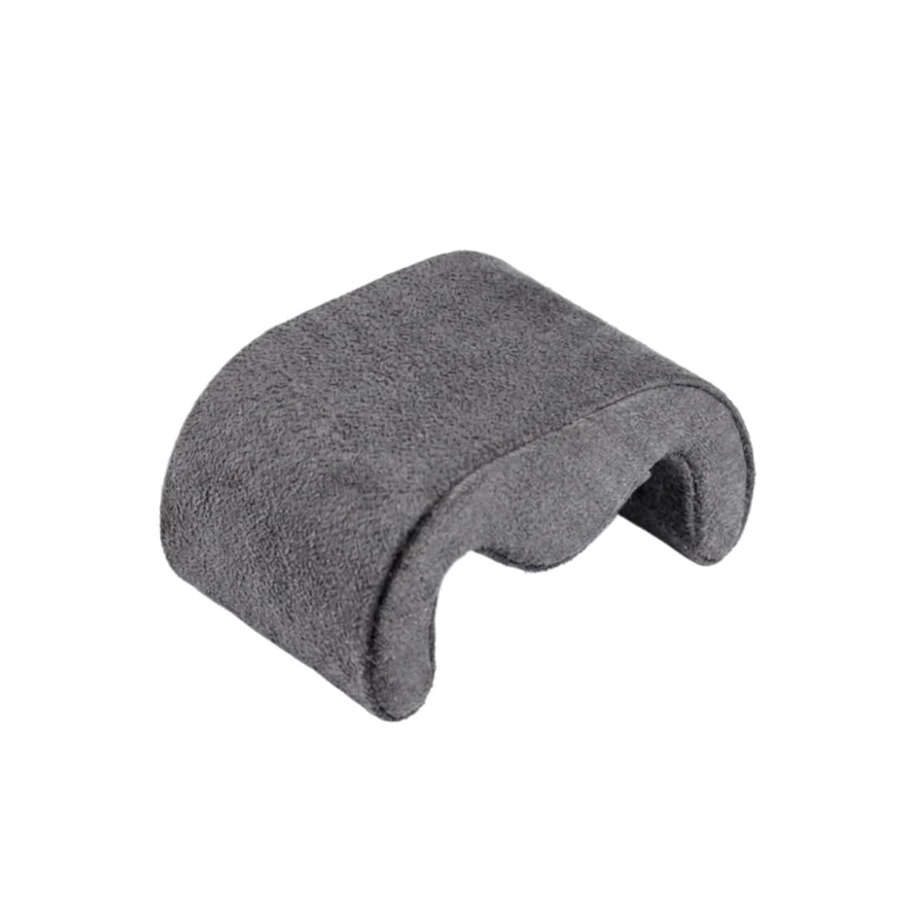 5pcs Suede Watches Storage Pillow Velvet Material Wristwatch Cushion Multi Functional Display Function for Watch(Grey)