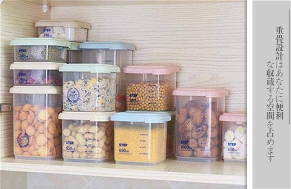 Amazon｜[ふーふうん] フレッシュロック プラスチック 密閉 保存容器 9