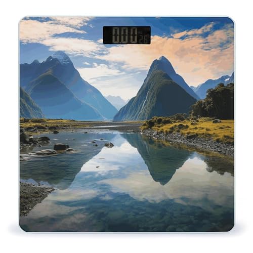 Báscula Digital de Baño Fiordland National Park 26x26 cm miniatura 1