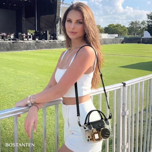 Image of BOSTANTEN Clear Bag for Stadium Approved Crossbody Purse Handbags for Concerts Sports Events