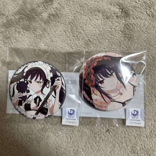 C106 魔術探偵・時崎狂三 缶バッジセット 時崎狂三 角川 コミケ 缶バッジ「魔術探偵・時崎狂三の事件簿」01/コンプリートBOX(全5
