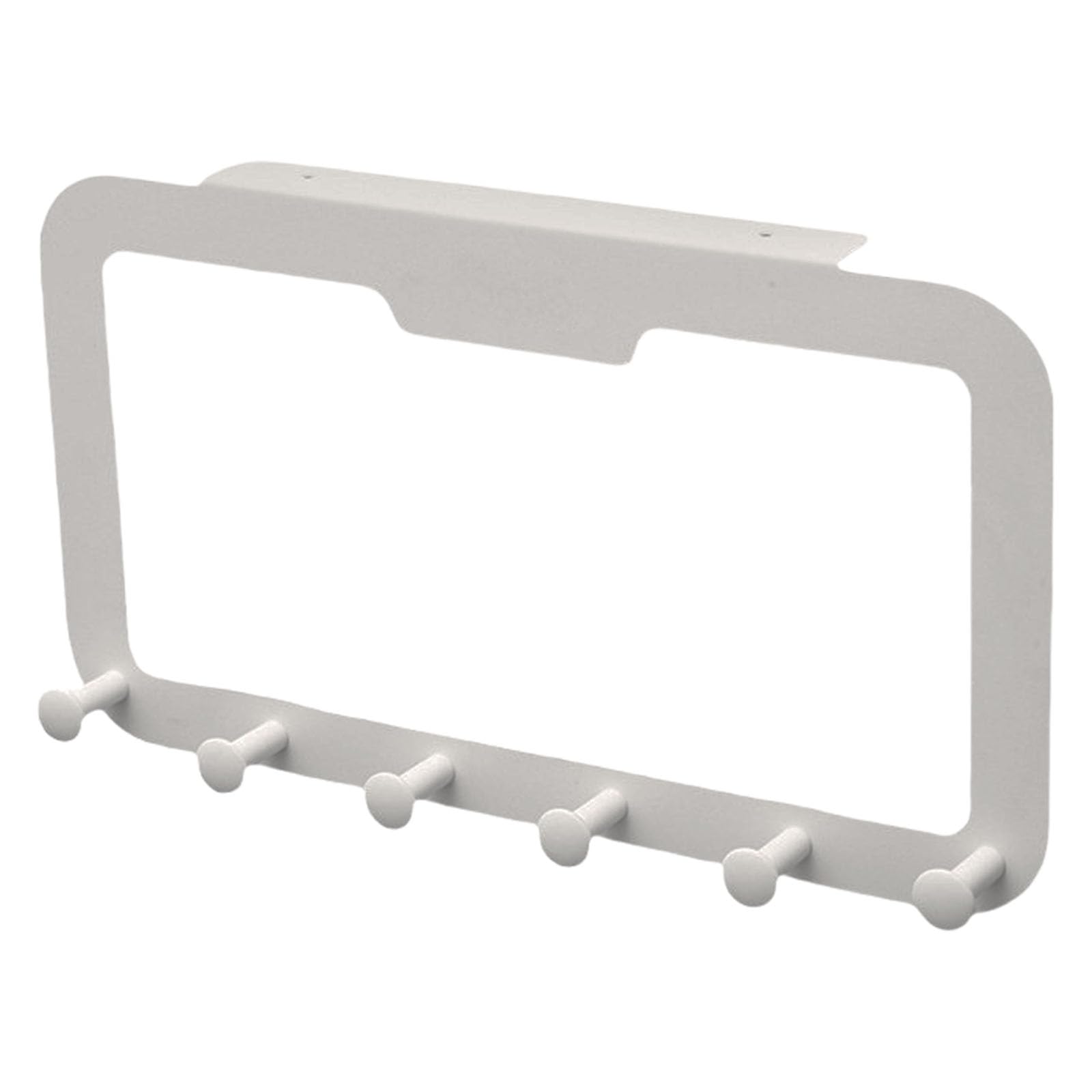 Buxuaaaa L Shaped Gray Stylish Door Hooks With Simple Design Sturdy Six Link Adhesive Door Hooks For Clothes And Towels Without Marking Design Clothes Towel Hat Hook