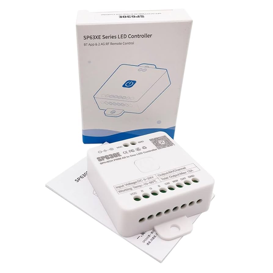5V-24V SP630E BT LEDコントローラ 5CH SMD5050 Amazon.com: RGBZONE Bluetooh LED Controller, Smart APP