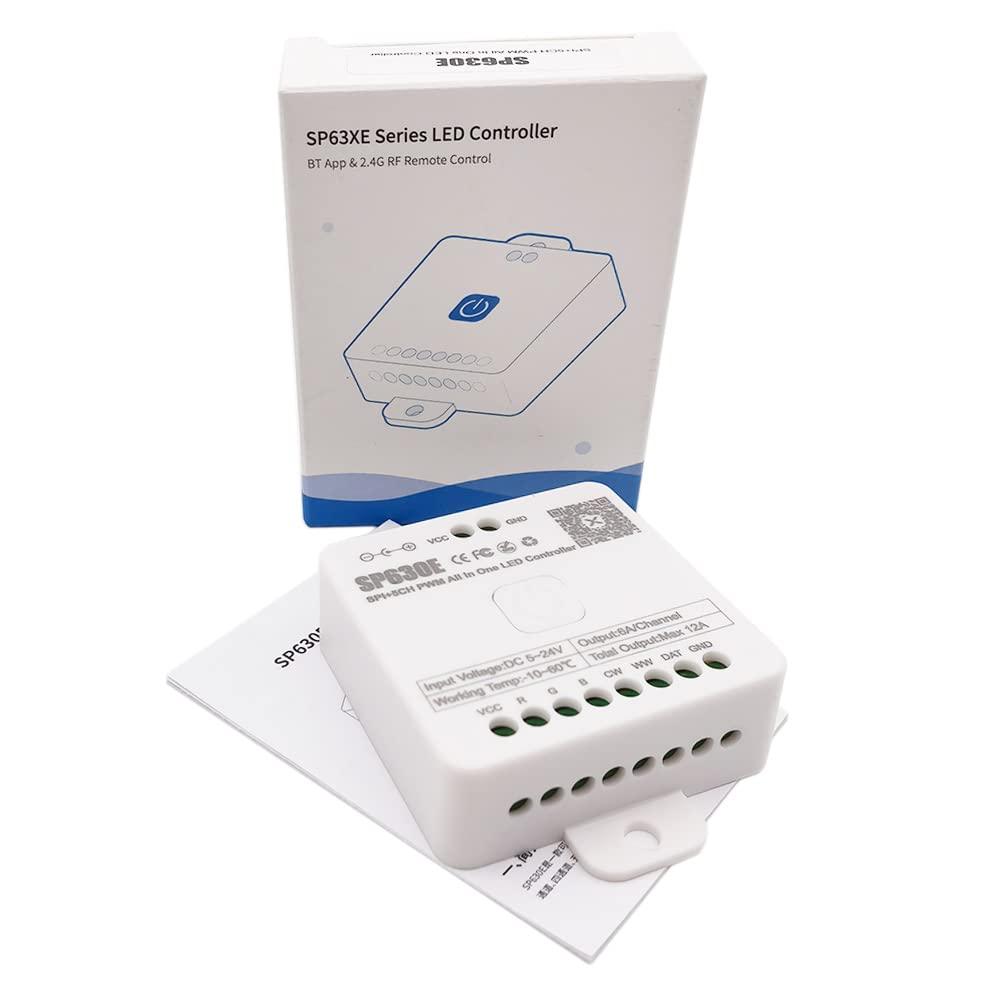 5V-24V SP630E BT LEDコントローラ 5CH SMD5050 SP630E All In One LED Controller 5CH PWM SPI Pixels LED