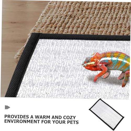 Alfombra térmica reflectante para reptiles con film de aluminio miniatura 3