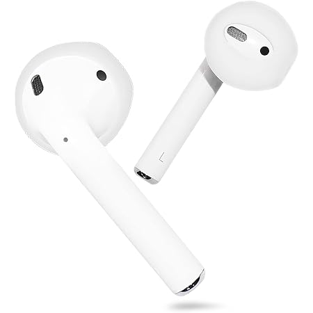 sciuU Imbottiture Antiscivolo compatibile con Airpods, [3 paia]Cover  Protettiva Auricolari Flessibile in Silicone Gomma Morbido Compatibile con  Apple AirPods 1 \u0026 2 Headphones/Earphones/Earbuds : Amazon.it: Elettronica