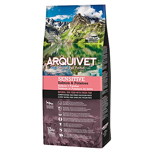 Arquivet Sensitive Salmón y Patata, 12 kg (Paquete de 1)