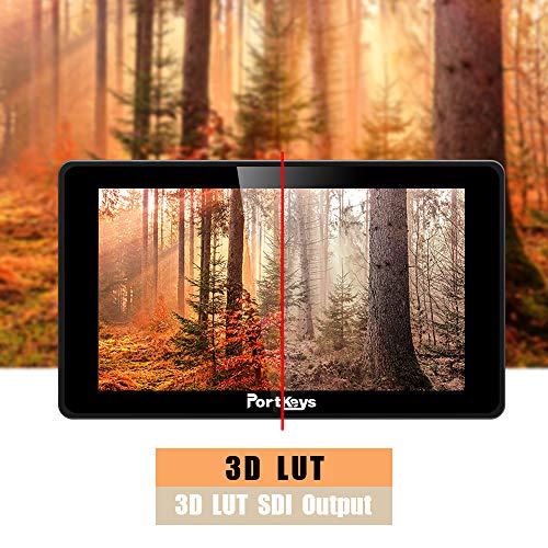 PortKeys BM5-II 5.2\" 4K Touchscreen Camera Monitor(with Control Cable) for Z Cam E2,Sony FS5/FS7,BMDCC\\URSA Mini,Canon C-Series - Thumbnail 3