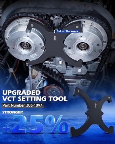 Image of OMT 10pc Engine Timing Tool Kit for Ford Mazda Volvo EcoBoost Camshaft Lock