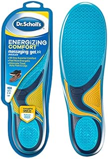 Dr. Scholl’s Comfort and Energy Massaging Gel Insoles, Men’s Size 8-14, 1 Pair