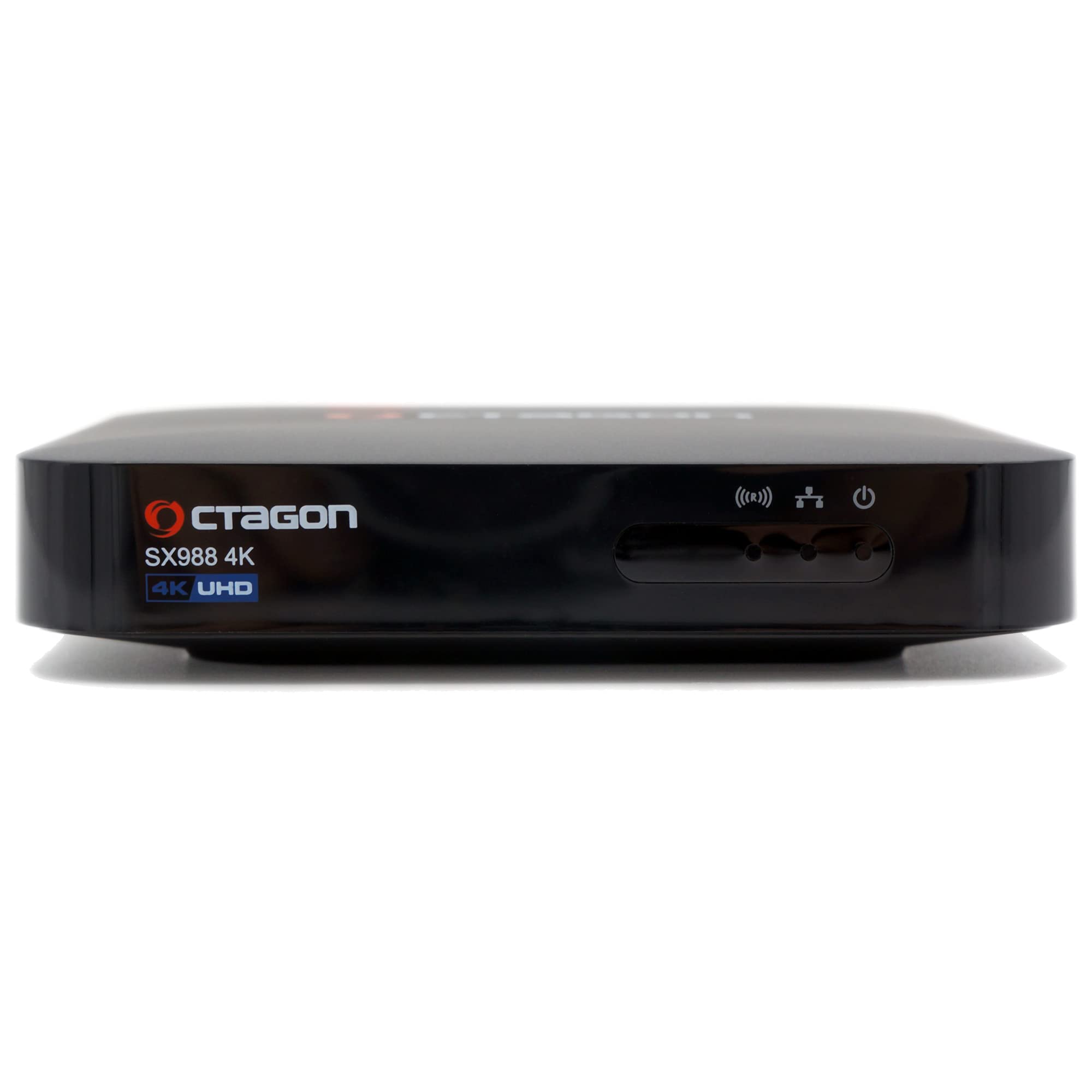 Octagon SX988 4K UHD H.265 HEVC Internet Smart TV Set-Top Box - Multi-Boot Receiver und Sat to IP TV, DLNA, YouTube, Web-Radio (SX988 mit 300 WLAN)