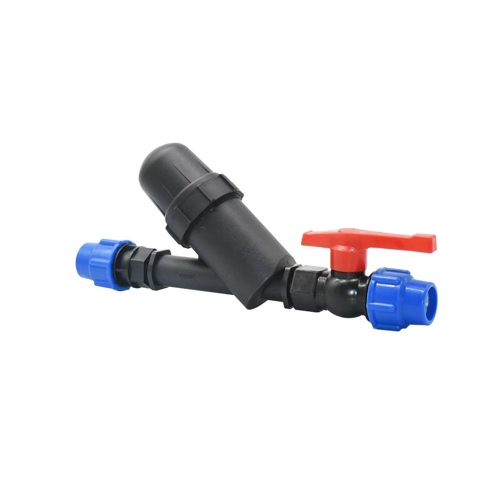 3/4 "1" 1.2 ".5" 2 pollici Filtro for l'acqua 25/32/40/50/63mm Tubo in PE Connettore rapido Rubinetto for l'irrigazione Raccordo for tubo in plastica(32mm)