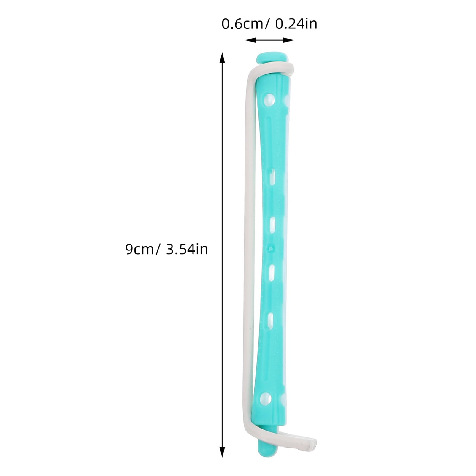 Healvian 12Pcs Curling Perm Rods Hair Styling Tools for Women Portable Hair Rollers for Curls and Design for Home Use and Salon Hairdressing