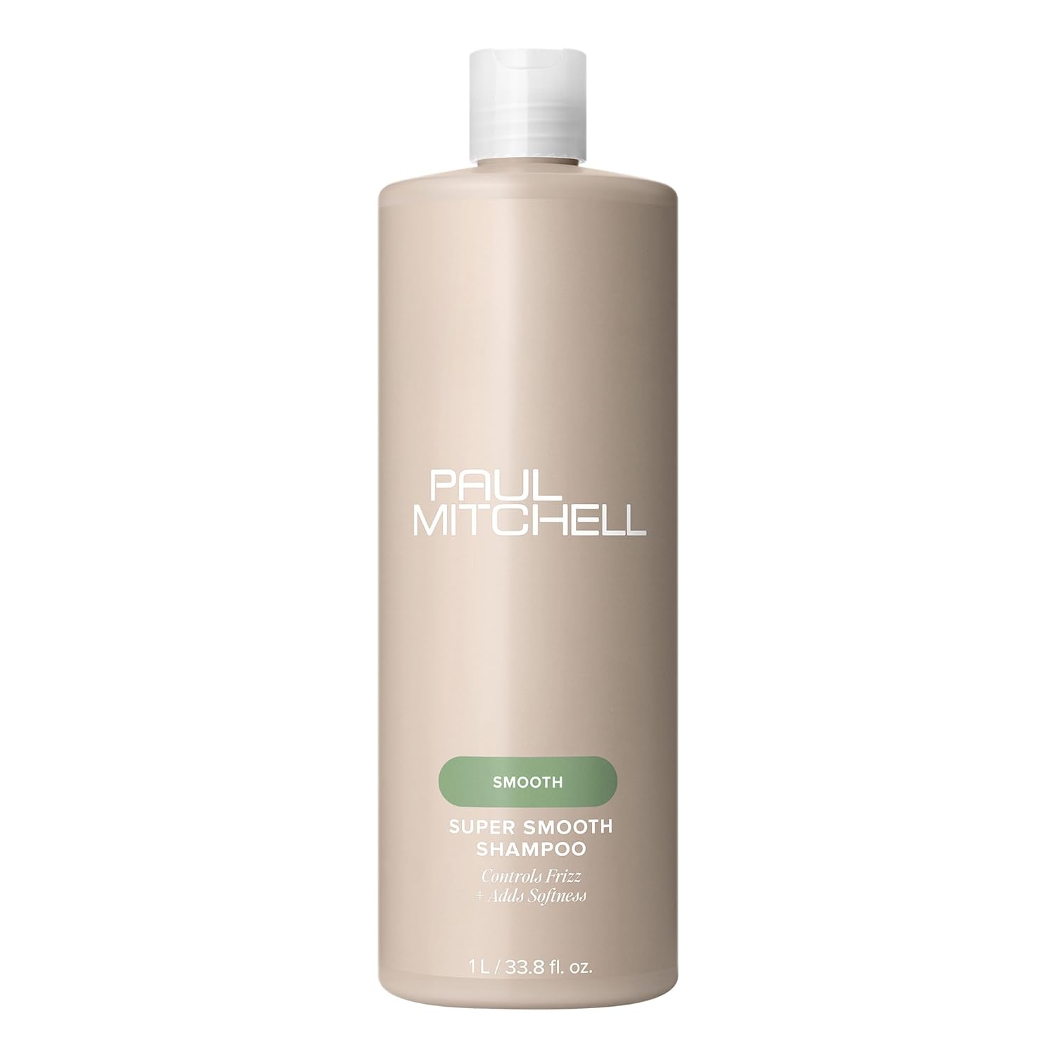 Paul Mitchell Super Smooth Shampoo, Controls Frizz, Adds Softness, For Frizzy Hair