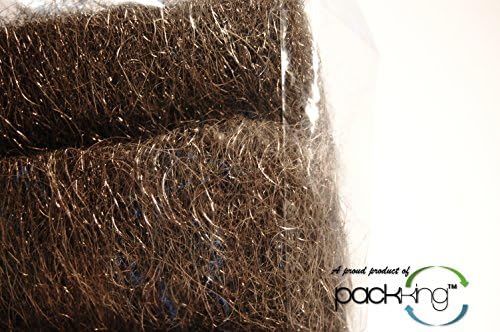 316L Stainless Steel Wool Pads - COARSE Grade 3 - Made in USA! by Lustersheen