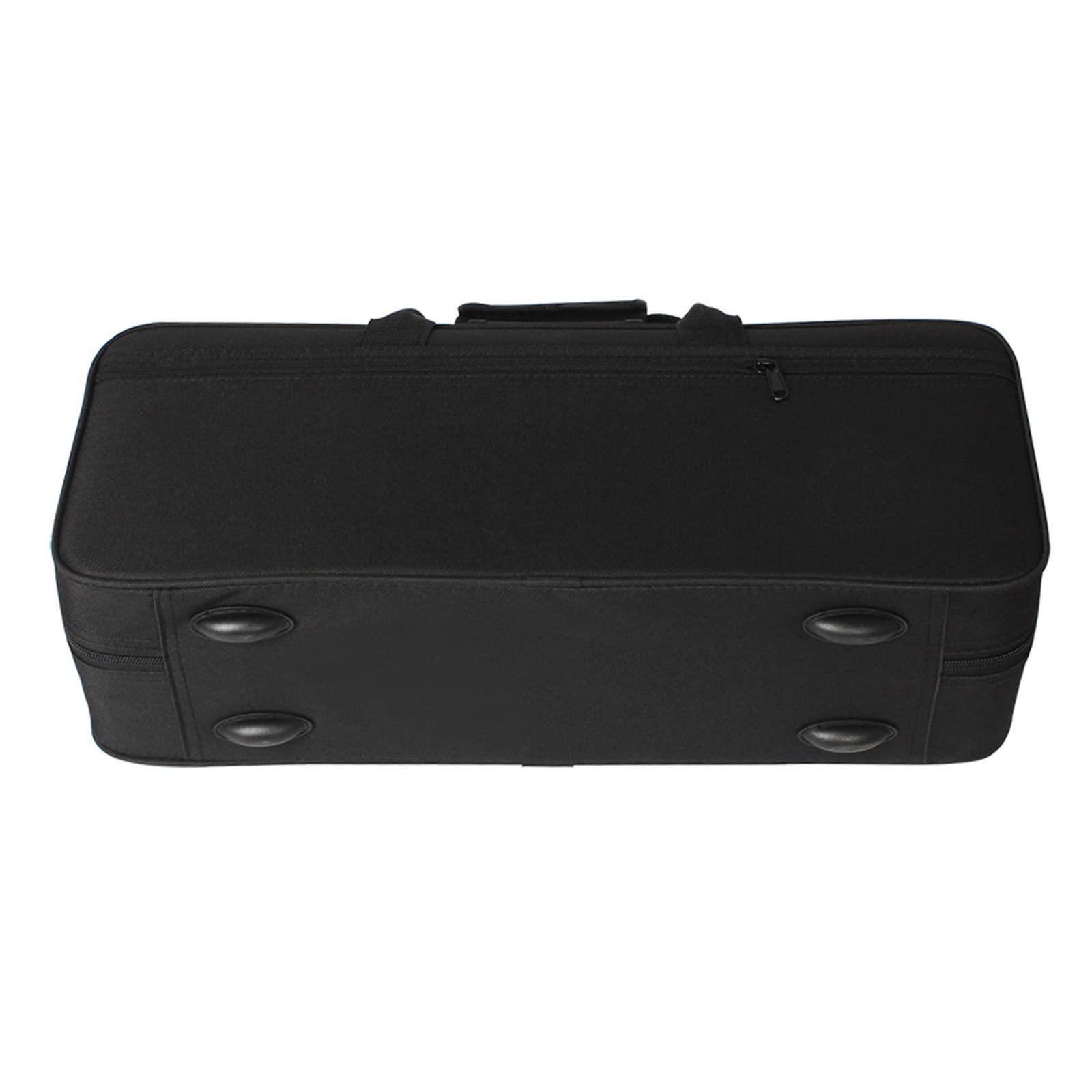 Custodia portatile per tromba, zaino leggero ispessito, spalline regolabili, accessori per strumenti a fiato nero