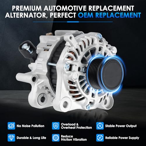 HAYIAUTO Car Alternator 14489 110A Fit for Honda Accord 2013-2017 2.4L L4 by HAYIAUTO - Used condition - Image 4