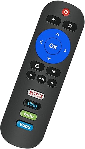 Miniatura 2 de Mando a distancia compatible con todos los mandos a distancia ONN Roku con Netflix, Sling, VUDU y Hulu