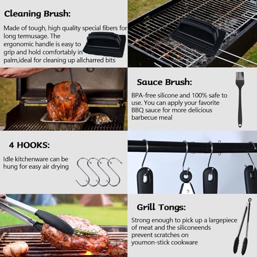 Accessoires pour Plaque de Cuisson Plancha Ustensiles et Outils de Barbecue