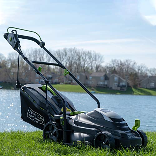 American Lawn Mower Company 50514 14-Inch 11-Amp Corded Electric Lawn Mower, Black