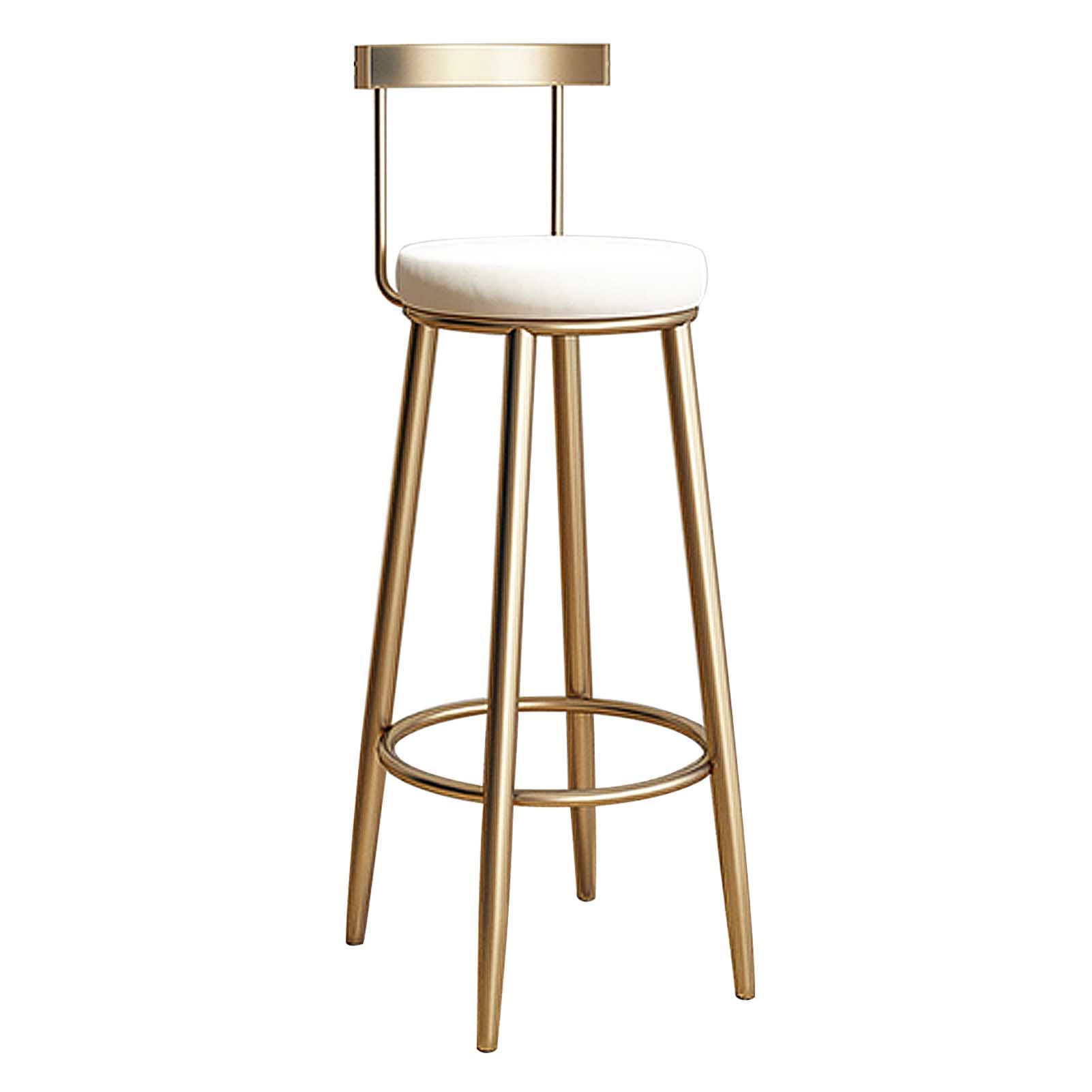 Chaise de salle à manger en velours ergonomique pour soulager le dos