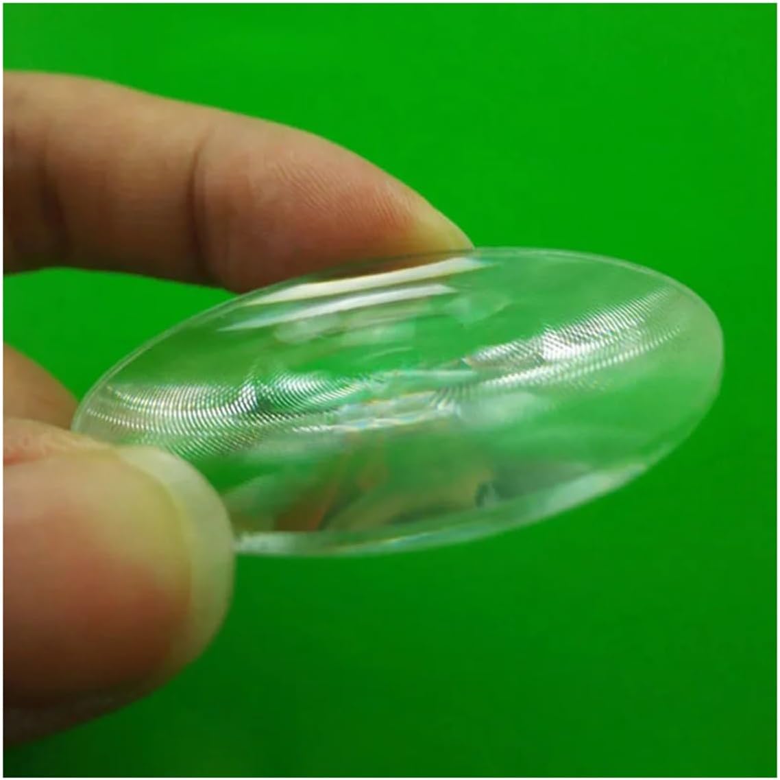 Artsim Prisms & Kaleidoscopes Optical Fresnel Lens Long Shot Condenser Parallel Spot Straight Light 3D Magnifier Science Classroom Optics Kits (Color : 40MM_2MM, Size : 50mm)