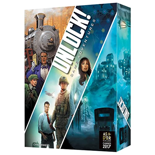 Asmodee | Unlock! Game Adventures |Juego de Mesa de Escape Room