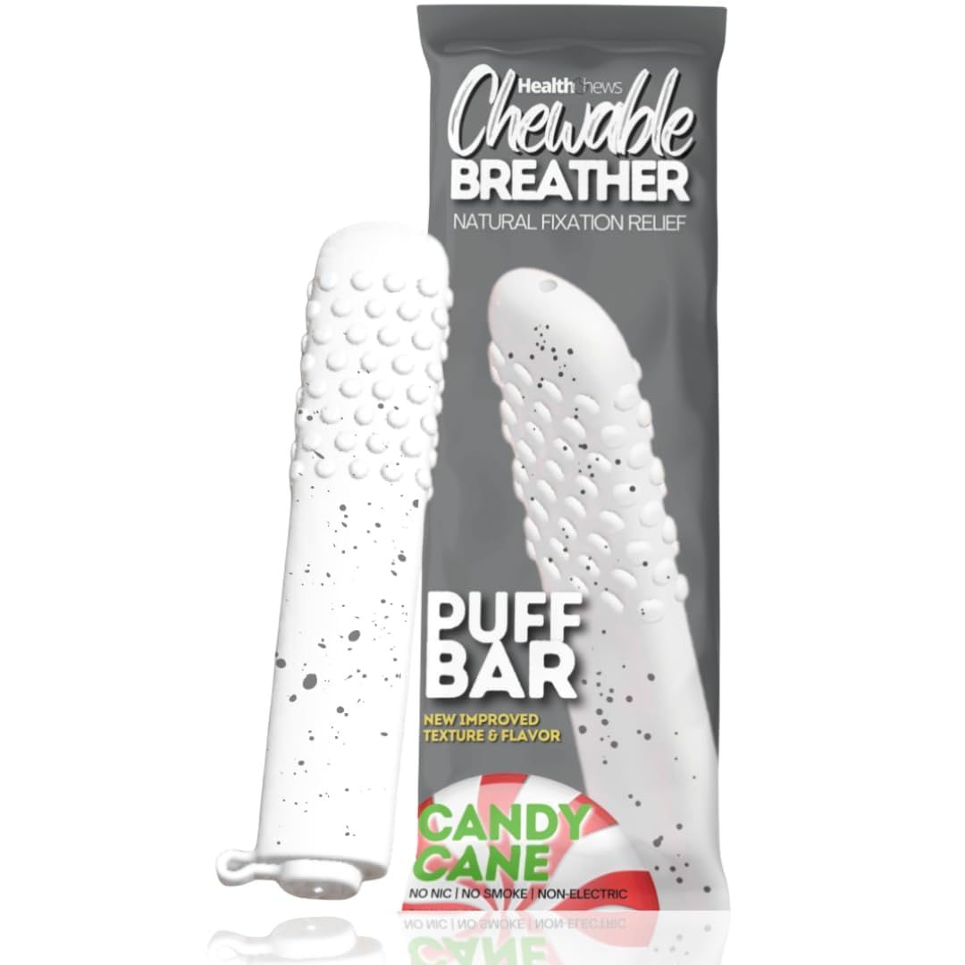 Chewable Breathers Flavoured Air Inhaler For Oral Fixation, Stop Vaping Device Stress Relief Tool For Work And Travel, White-image-21