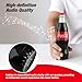 Official Coca-Cola Bottle Shaped Bluetooth Speaker – Portable Wireless Speaker with Bluetooth 5.0, Deep Bass, AUX Input, Long Battery Life – Loud HD Sound for Home, Travel, Party & Outdoor Use