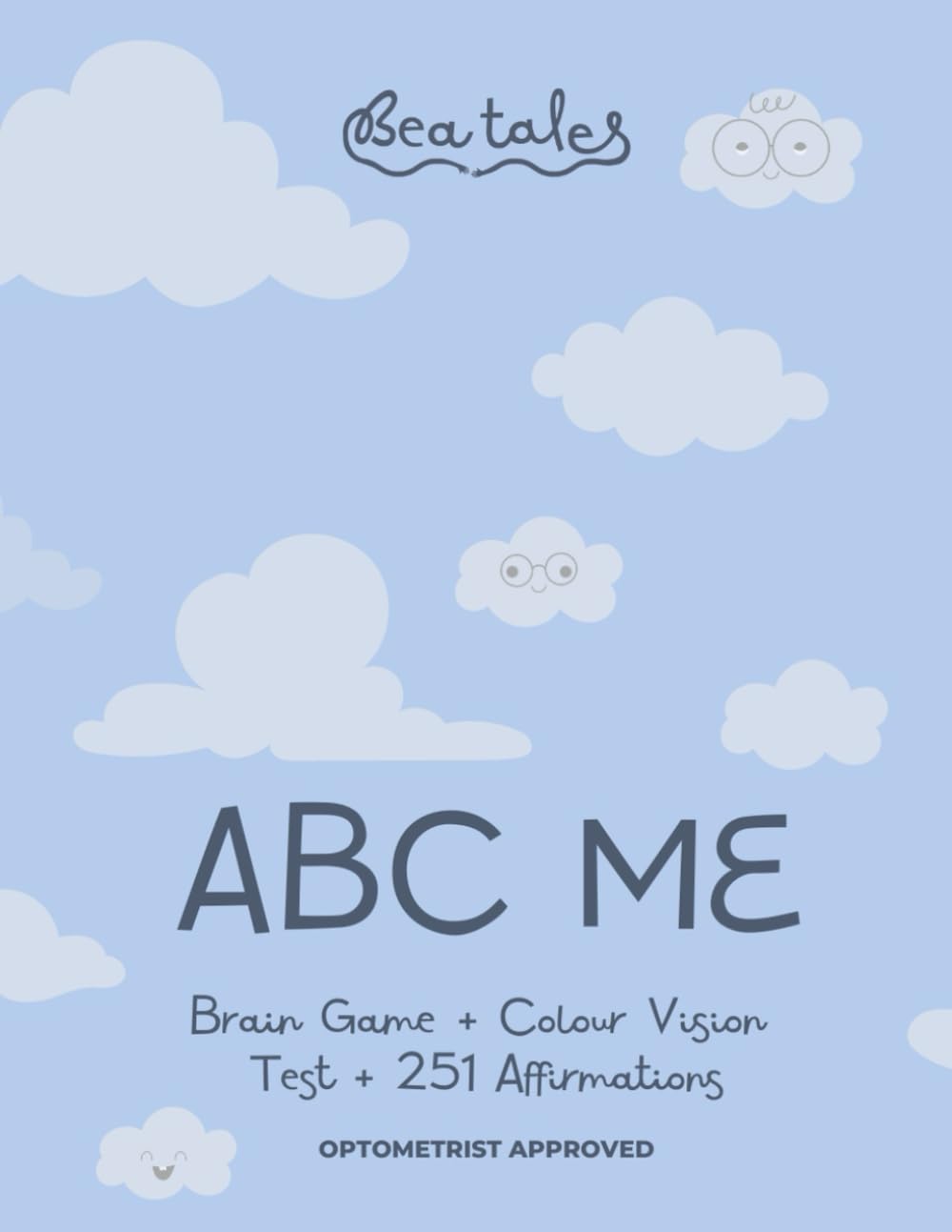 ABC Me – An Empowering Alphabet Book for Every Child: Includes a Brain Game, Vision Test & 251 Positive Affirmations | Created with Color-Blind-Friendly Design