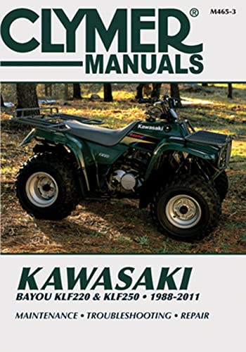 Kawasaki Bayou KLF220 & KLF250 1988-2010 (Clymer Motorcycle Repair)