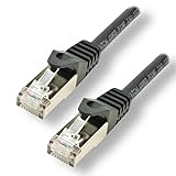 CAT 7 S/FTP LSZH Patch Cable - 15m Black