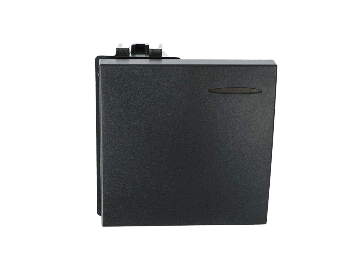 Bouton Sandasdon Double Bouton Double Bouton 1P 1P Black Compatible Avec Bticino Living 84748312