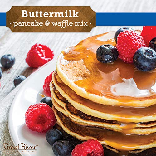 Great River Organic Milling, Pancake Mix, Buttermilk, Organic, 25-Pounds (Pack Of 1) #TOP3