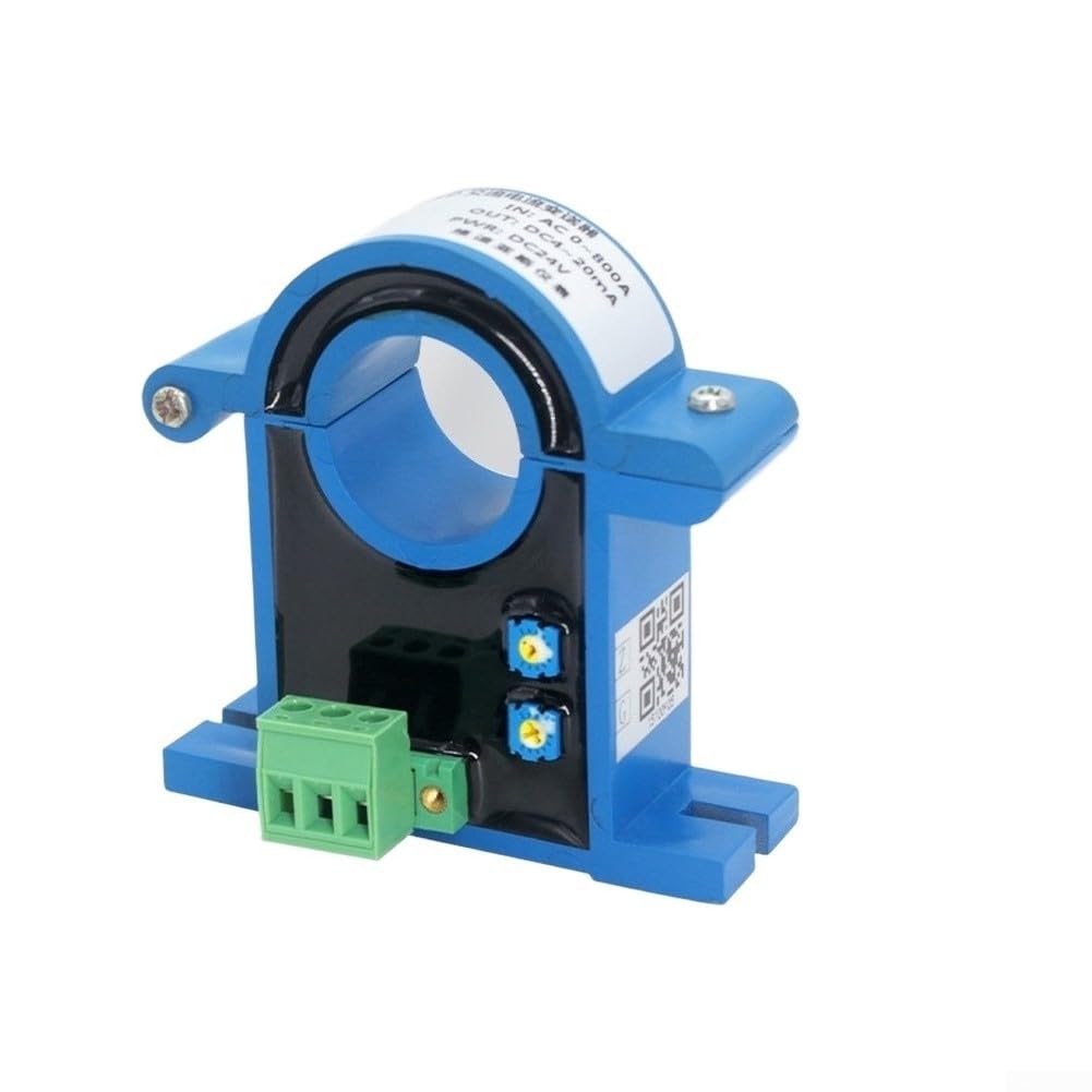 Stromsensor, offener Schleife, geteilter Kern-Strom-Transmitter, Hall-Effekt-Stromwandler für AC-DC-Strommessung (AC0–20 A)