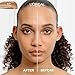L'Oreal Paris True Match Nude Hyaluronic Tinted Serum Foundation with 1% Hyaluronic acid, Tan 6-7, 1 fl. oz.