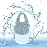 RoseFlower Gesichtsreinigungsbürste, Silikon Gesichtsschrubber Peeling für Männer und Frauen – IPX7 Wasserdicht – Gesichtswascher für Tiefenreinigung, Entfernung von Mitessern, Gesichtsmassage