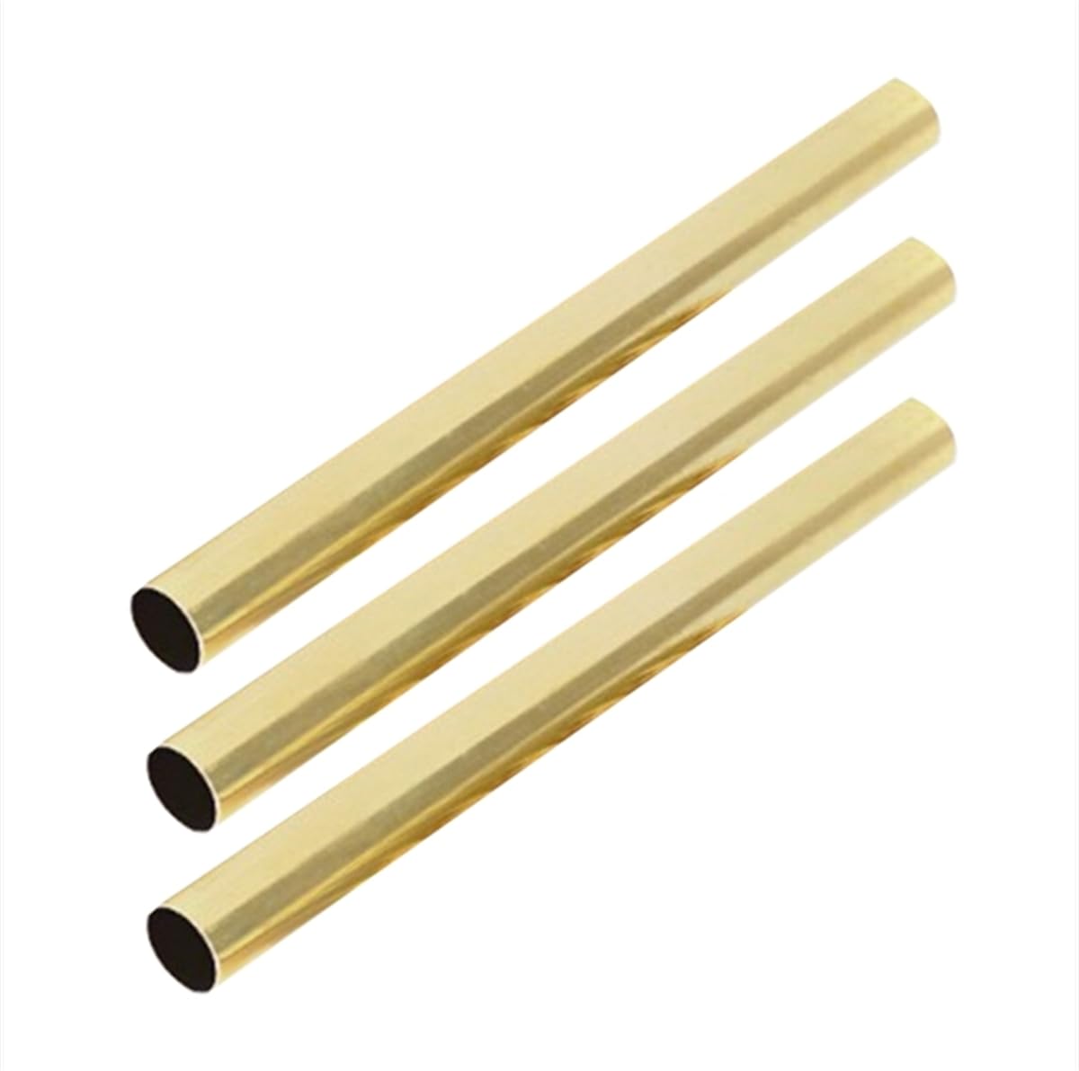 Produktbild von YTGZS H62 Messing-Rundrohr – 500 Mm Lang, 24 Mm Außen-Ø, 1 Mm Wandstärke, Nahtlos & Vielseitig