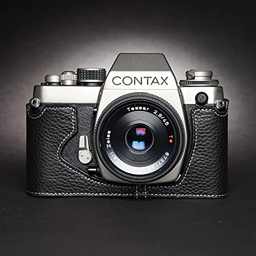 Amazon | 手作り本革ハーフケース用S2 Contax S2 カメラ牛革バッグ