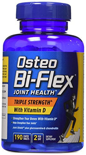 Osteo Bi-Flex Triple Strength Glucosamine Chondroitin MSM with Vitamin D - 190 Caplets