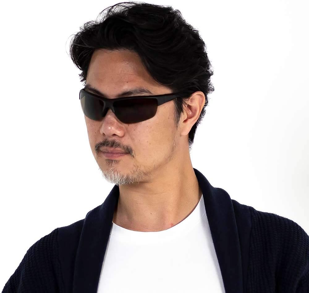 VITENZI Bifocal Sunglasses for Men and Women Wrap Around Reading Sun Tinted Glasses with Readers - Rome