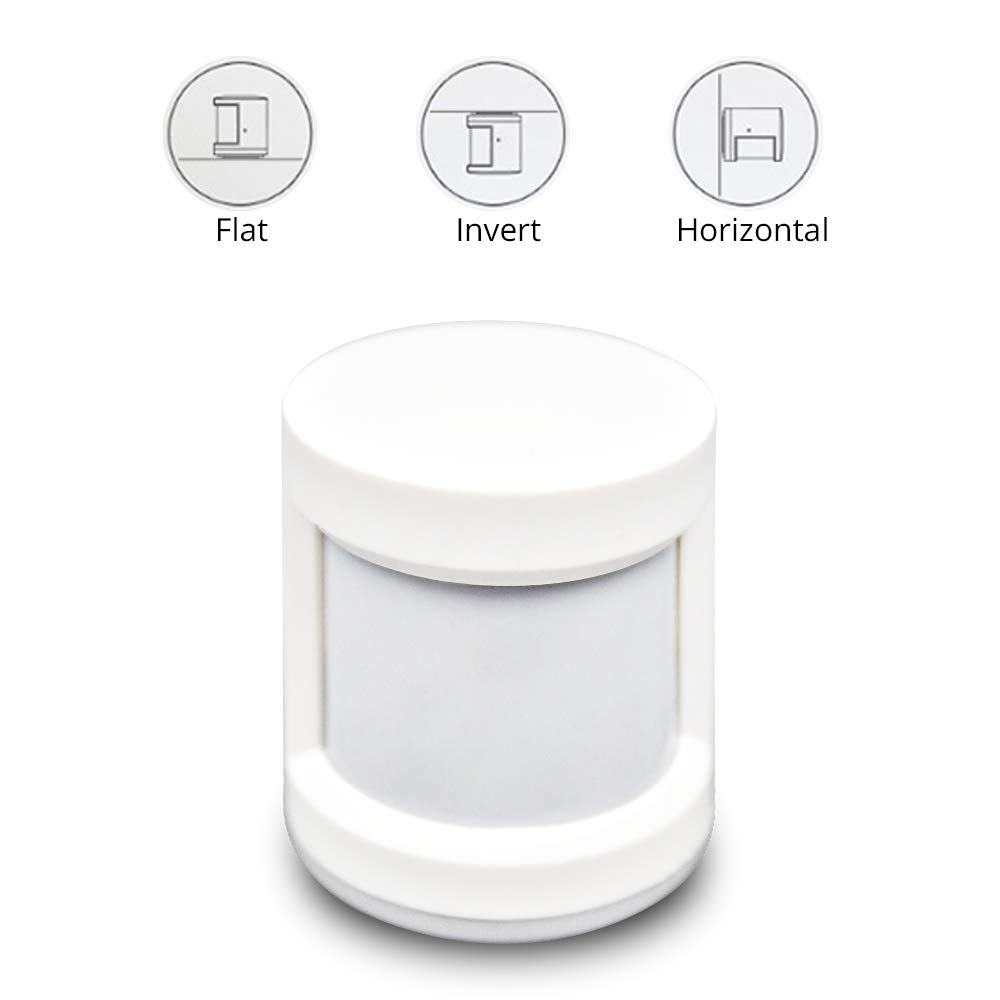 BENEXMART Tuya Zigbee Capteur PIR sans Fil Système domotique Intelligent Télécommande(hub + capteur PIR)